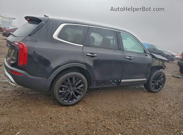 5XYP54HCXMG191965 2021 KIA TELLURIDE Black Задня права чверть