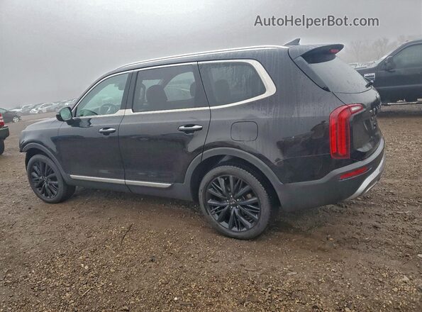5XYP54HCXMG191965 2021 KIA TELLURIDE Black Задня ліва чверть