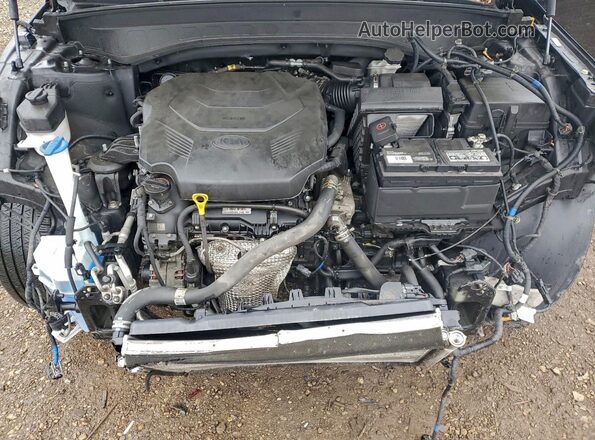5XYP54HCXMG191965 2021 KIA TELLURIDE Black Вид підкапотного простору