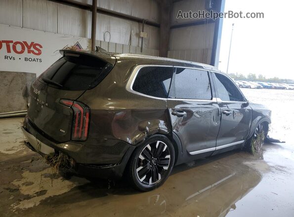 5XYP5DGCXPG335293 2023 KIA TELLURIDE Gray Trasero derecho