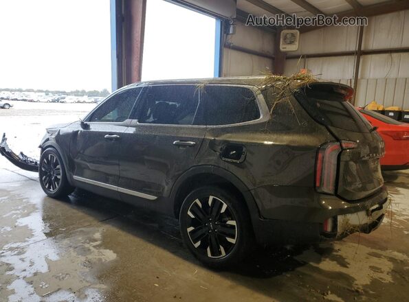 5XYP5DGCXPG335293 2023 KIA TELLURIDE Gray Trasero izquierdo