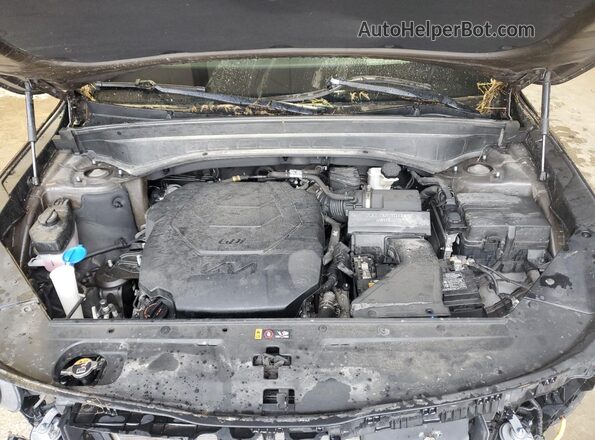 5XYP5DGCXPG335293 2023 KIA TELLURIDE Gray Vista del compartimento del motor