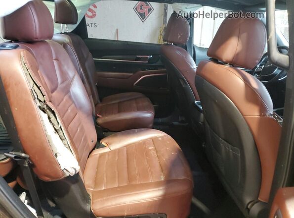 5XYP5DGCXPG335293 2023 KIA TELLURIDE Gray Vista interior trasera