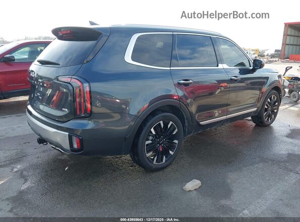 5XYP5DGCXPG355205 2023 KIA TELLURIDE Gray Trasero derecho
