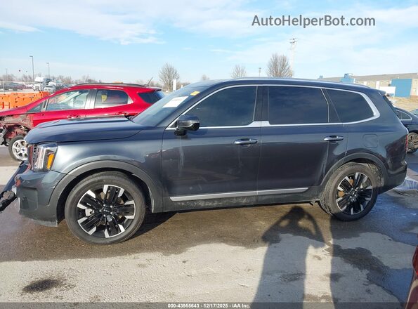 5XYP5DGCXPG355205 2023 KIA TELLURIDE Gray Vista interior de 360 grados