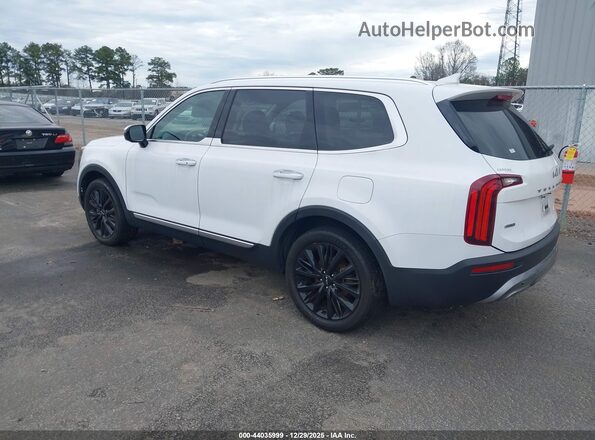 5XYP5DHC0NG224683 2022 KIA TELLURIDE White Trasero izquierdo
