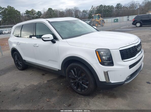 5XYP5DHC0NG224683 2022 KIA TELLURIDE White Vista interior trasera