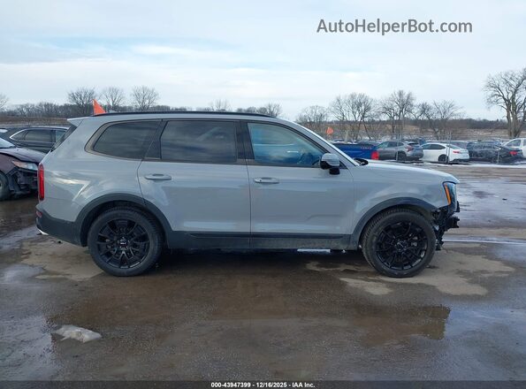 5XYP5DHC2NG288644 2022 KIA TELLURIDE Gray სალონის 360-გრადუსიანი ხედი