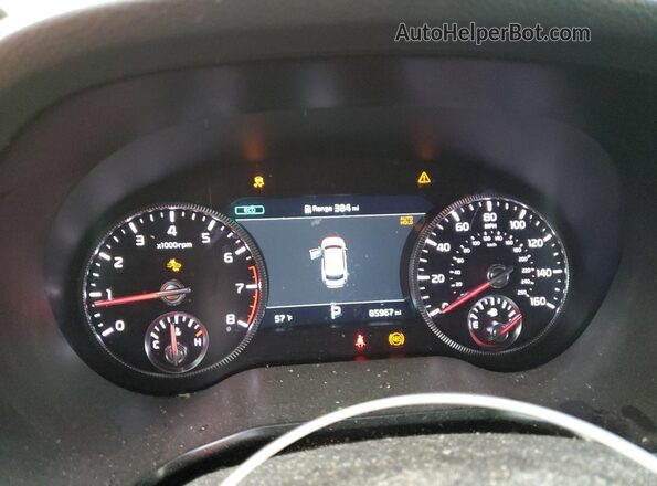 5XYP5DHC5NG285382 2022 KIA TELLURIDE Серый Вид щитка приборов
