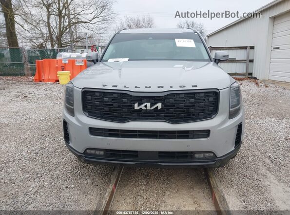 5XYP5DHC8NG314325 2022 KIA TELLURIDE Gray Widok zestawu wskaźników