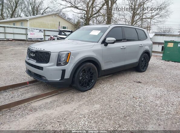 5XYP5DHC8NG314325 2022 KIA TELLURIDE Gray Przód lewy