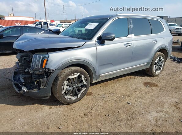 5XYP64GC7RG418230 2024 KIA TELLURIDE Серебряный Передняя левая четверть