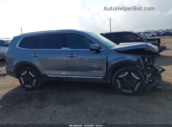 5XYP64GC7RG418230 2024 KIA TELLURIDE Серебряный Панорамный вид салона 360°