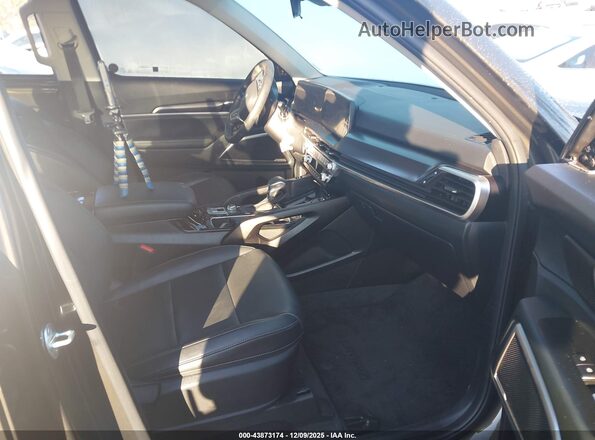 5XYP64GC8SG634819 2025 KIA TELLURIDE Brown Widok wnętrza z przodu
