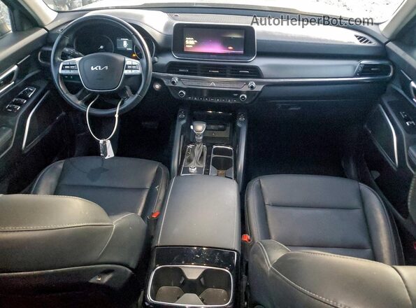 5XYP64HC0NG319161 2022 KIA TELLURIDE Gray წინა პანელის ხედი