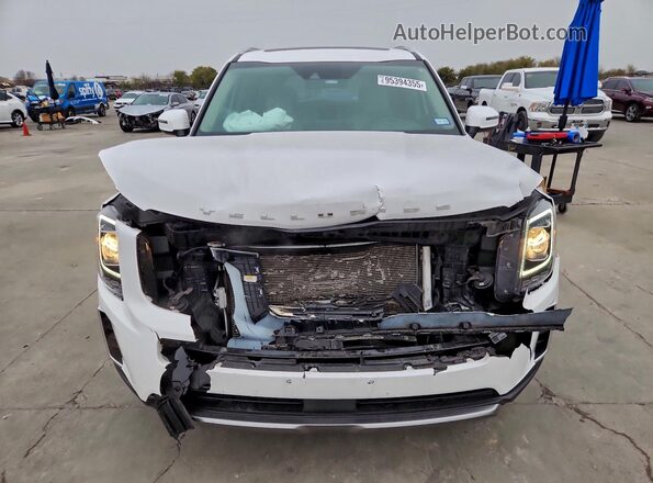 5XYP6DHC0MG144196 2021 KIA TELLURIDE White წინა ხედი
