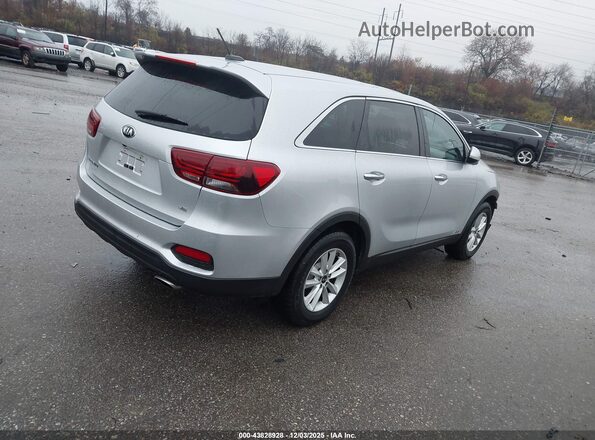 5XYPGDA57KG559246 2019 KIA SORENTO Silver 