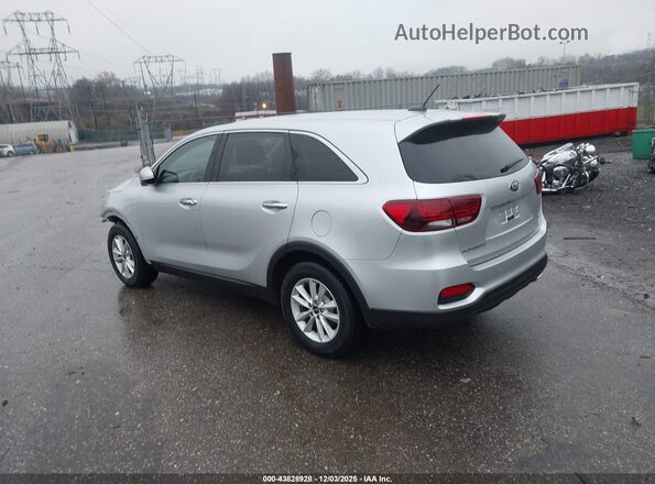 5XYPGDA57KG559246 2019 KIA SORENTO Silver 