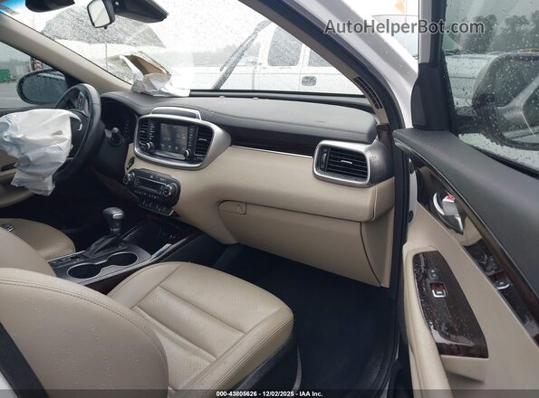 5XYPH4A51LG703341 2020 KIA SORENTO Белый Вид салона спереди