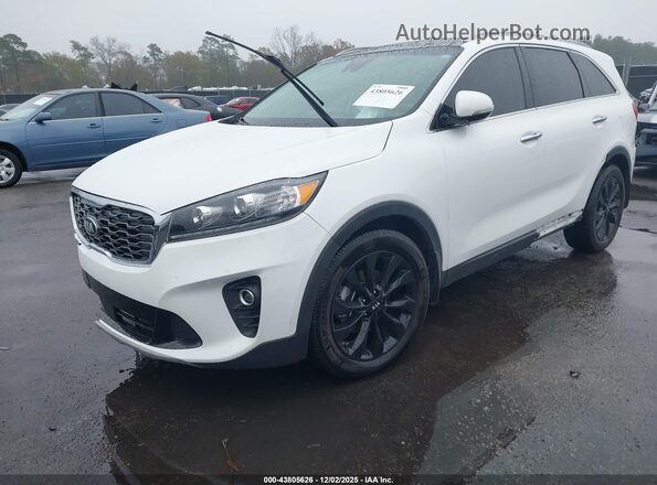 5XYPH4A51LG703341 2020 KIA SORENTO Белый Передняя левая четверть