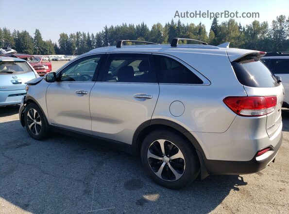 5XYPHDA5XHG309151 2017 KIA SORENTO Серебряный Задняя левая четверть