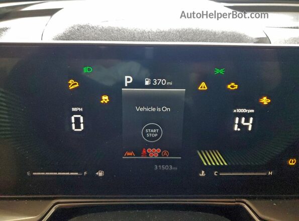 5XYRG4JC1RG260269 2024 KIA SORENTO Бордовый Вид щитка приборов