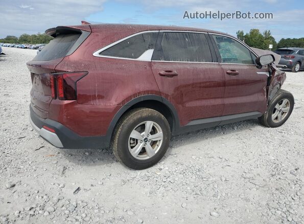5XYRG4JC2RG283320 2024 KIA SORENTO Темно-бордовый Задняя правая четверть