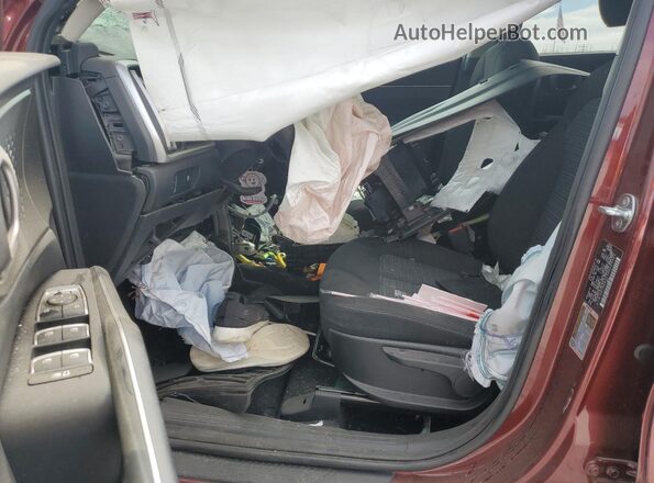 5XYRG4JC2RG283320 2024 KIA SORENTO Темно-бордовый Вид подкапотного пространства