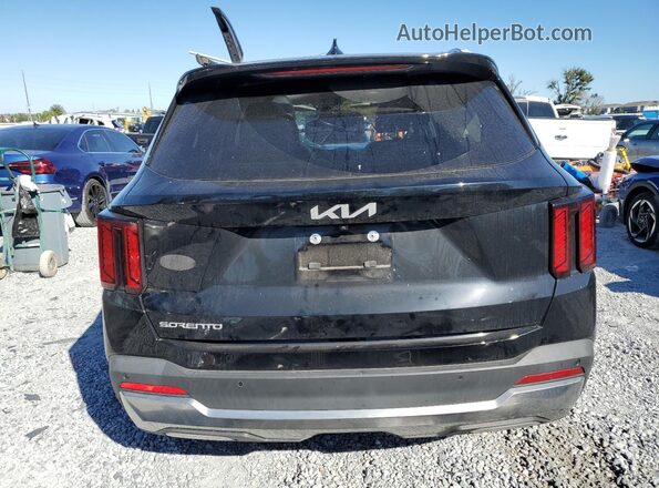 5XYRH4JFXRG252811 2024 KIA SORENTO Черный Вид сзади