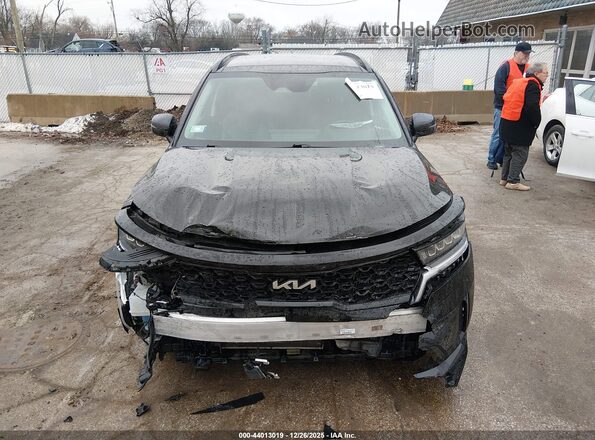 5XYRH4LF7NG144749 2022 KIA SORENTO Black Instrument cluster view