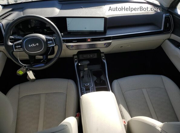 5XYRHDJF3RG265903 2024 KIA SORENTO Зеленый Вид панели приборов