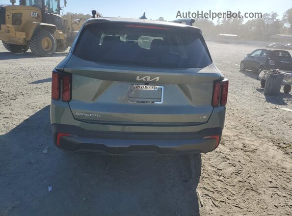 5XYRHDJF3RG265903 2024 KIA SORENTO Зеленый Вид сзади
