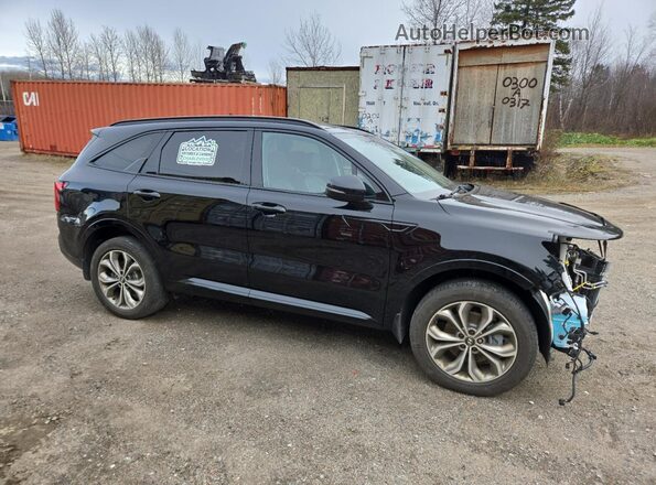 5XYRHDLF3MG063732 2021 KIA SORENTO Black Delantero derecho