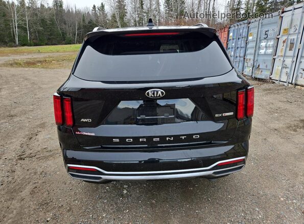 5XYRHDLF3MG063732 2021 KIA SORENTO Black Vista trasera