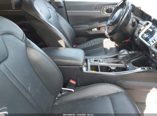 5XYRHDLF3MG068039 2021 KIA SORENTO Black Front interior view