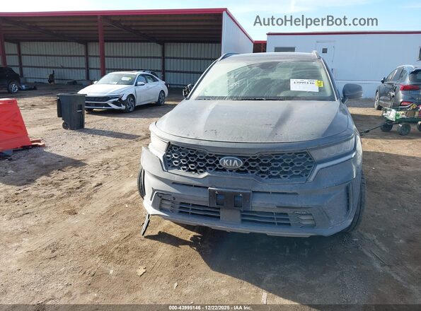5XYRHDLF3MG068039 2021 KIA SORENTO Black Rear interior view