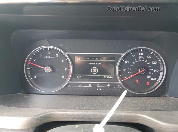 5XYRHDLFXNG153039 2022 KIA SORENTO Green Widok zestawu wskaźników