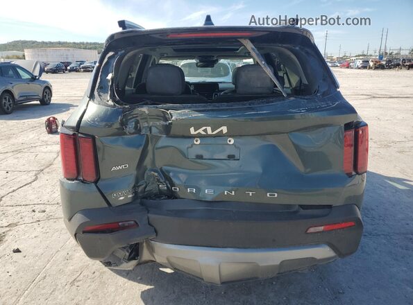 5XYRHDLFXNG153039 2022 KIA SORENTO Green Widok z tyłu