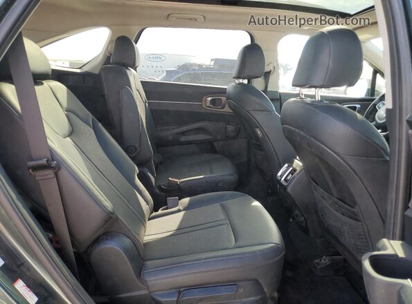 5XYRHDLFXNG153039 2022 KIA SORENTO Green Widok wnętrza z tyłu