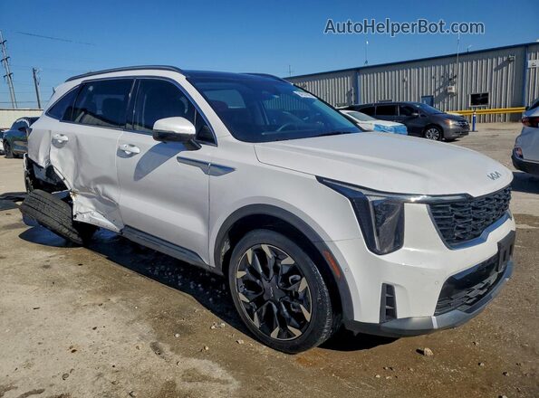 5XYRK4JF7RG276582 2024 KIA SORENTO White Передня права чверть