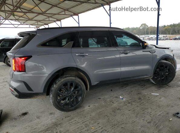 5XYRK4LF9NG083972 2022 KIA SORENTO Gray Tył prawy