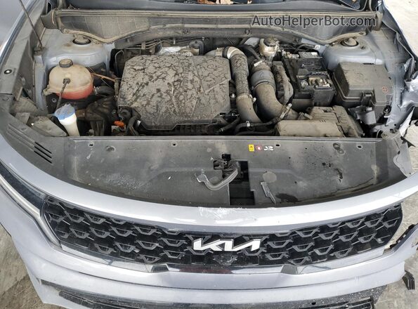 5XYRK4LF9NG083972 2022 KIA SORENTO Gray Widok komory silnika
