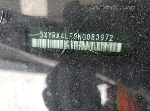 5XYRK4LF9NG083972 2022 KIA SORENTO Gray Widok wnętrza 360 stopni