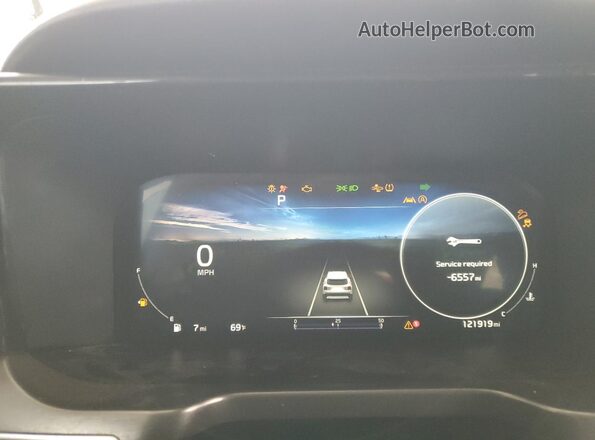 5XYRK4LF9NG083972 2022 KIA SORENTO Gray Widok zestawu wskaźników