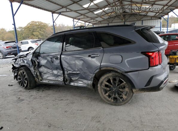 5XYRK4LF9NG083972 2022 KIA SORENTO Gray Tył lewy