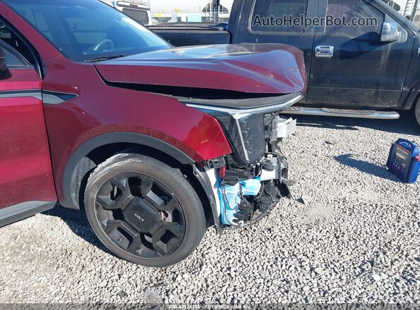 5XYRKDJF3RG266602 2024 KIA SORENTO Burgundy 