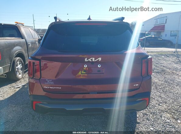 5XYRKDJF3RG266602 2024 KIA SORENTO Burgundy 