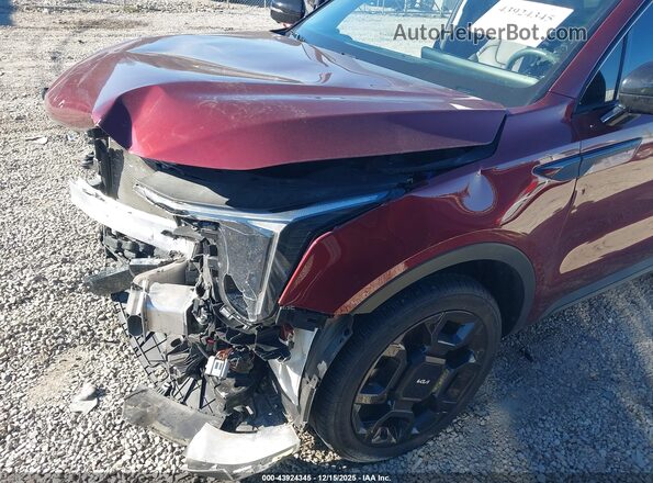 5XYRKDJF3RG266602 2024 KIA SORENTO Burgundy 