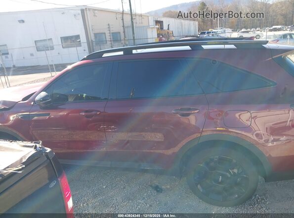5XYRKDJF3RG266602 2024 KIA SORENTO Burgundy 