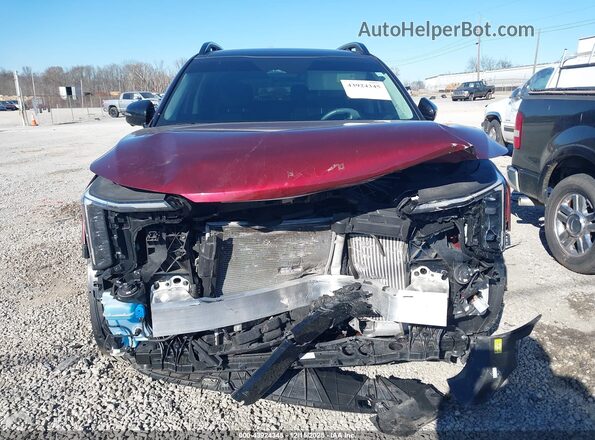 5XYRKDJF3RG266602 2024 KIA SORENTO Burgundy Widok wnętrza z tyłu